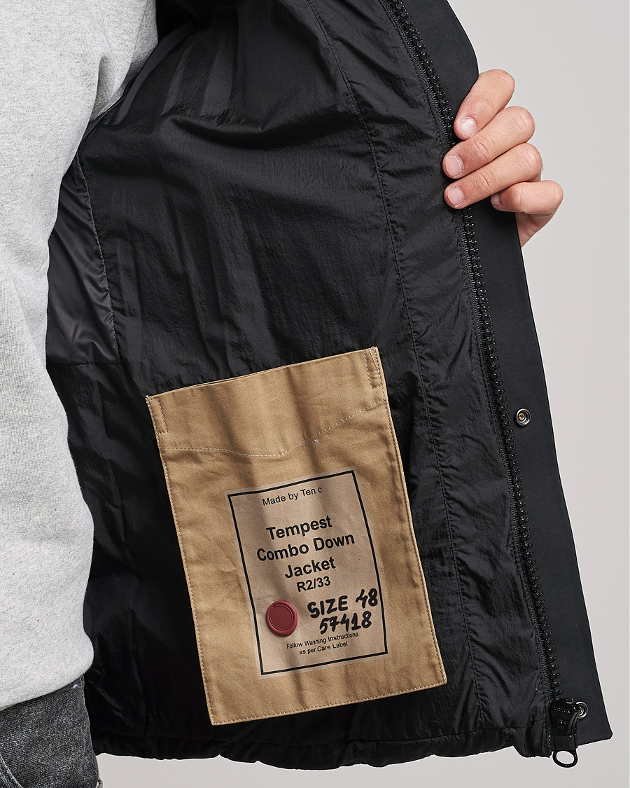 Mies | Takit | Ten c | Tempest Combo Down Jacket Black