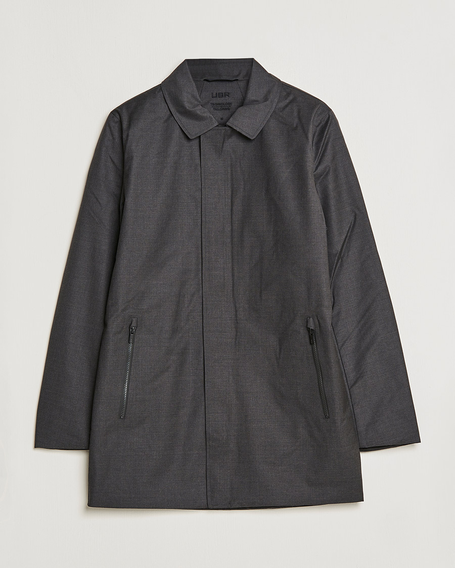 Mies | Takit | UBR | Regulator Coat Savile Grey Wool