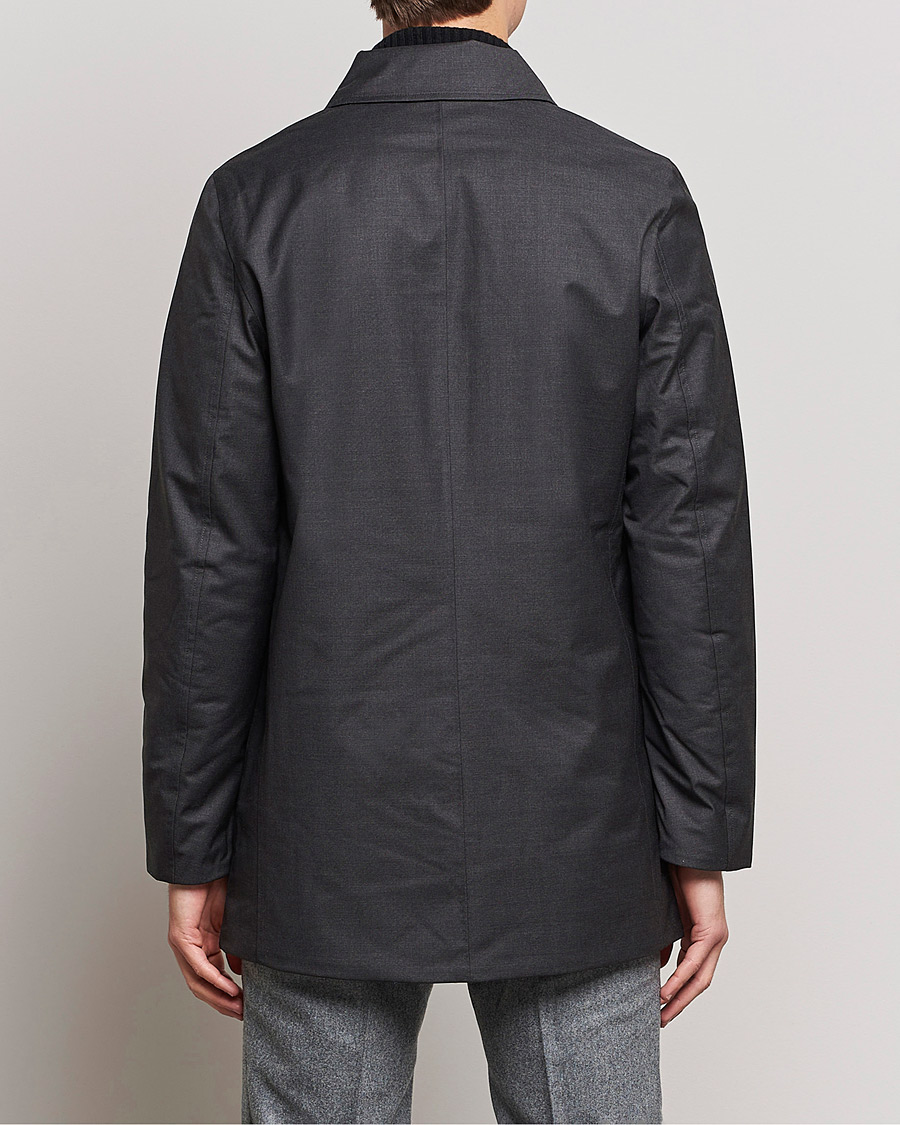 Mies | Takit | UBR | Regulator Coat Savile Grey Wool