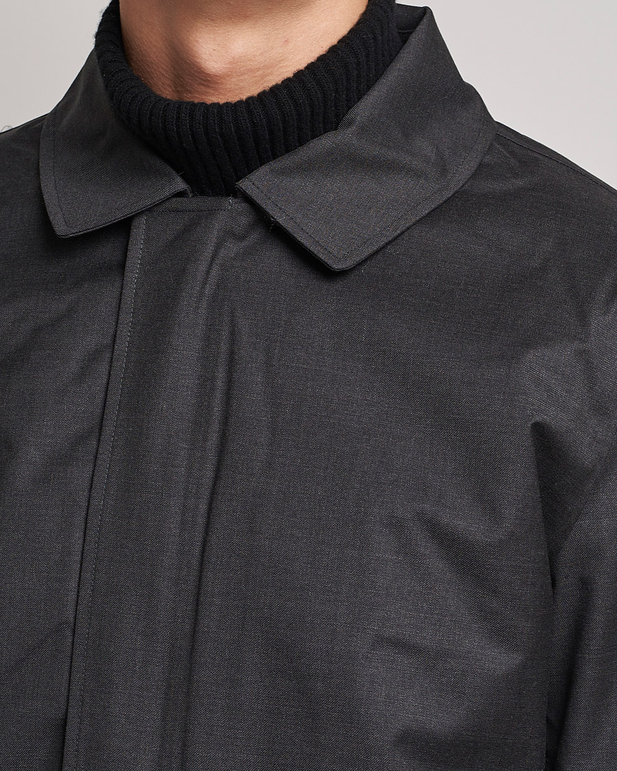 Mies | Takit | UBR | Regulator Coat Savile Grey Wool