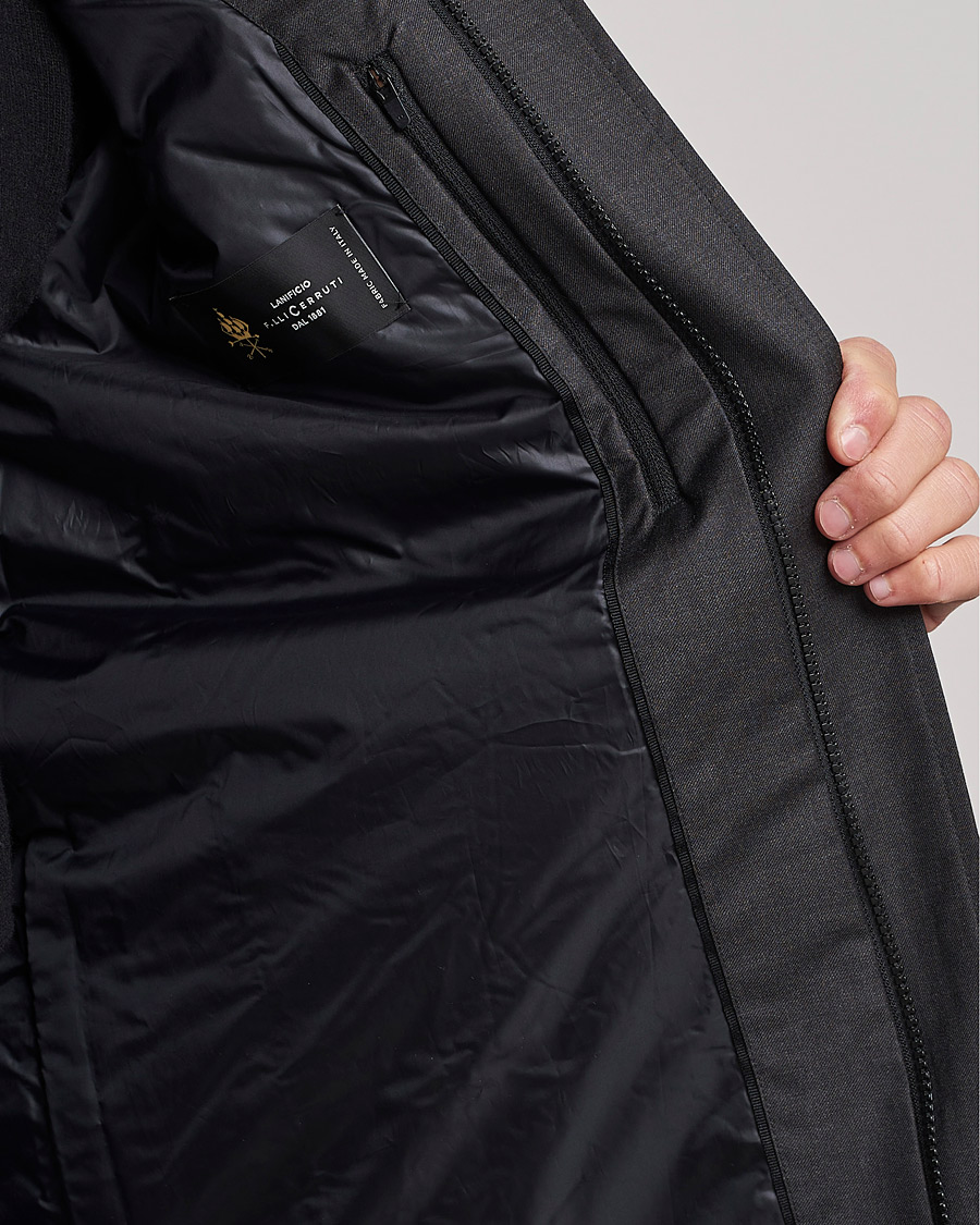 Mies | Takit | UBR | Regulator Coat Savile Grey Wool