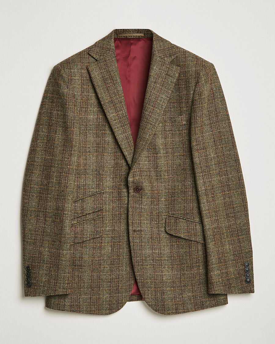 Mies | Pikkutakit | Walker Slater | Edward Wool Donegal Blazer Green