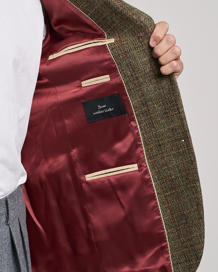 Mies | Pikkutakit | Walker Slater | Edward Wool Donegal Blazer Green