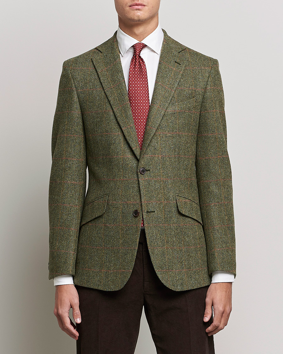 Mies | Pikkutakit | Walker Slater | Edward Lambswool Tweed Blazer Green