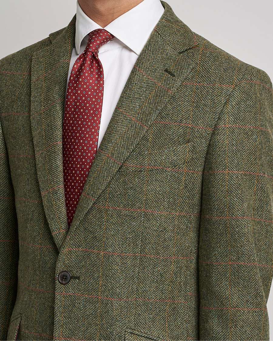 Mies | Pikkutakit | Walker Slater | Edward Lambswool Tweed Blazer Green