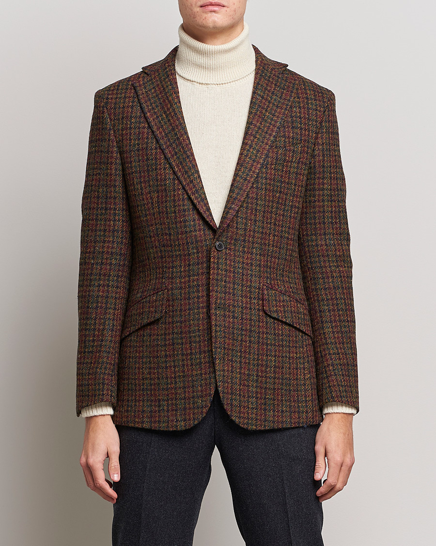 Mies | Pikkutakit | Walker Slater | Edward Harris Checked Tweed Blazer Green