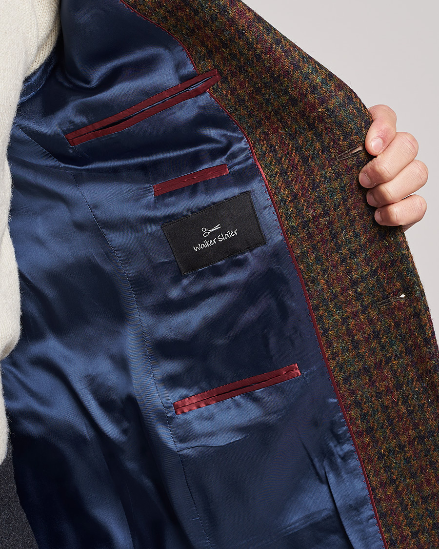 Mies | Pikkutakit | Walker Slater | Edward Harris Checked Tweed Blazer Green