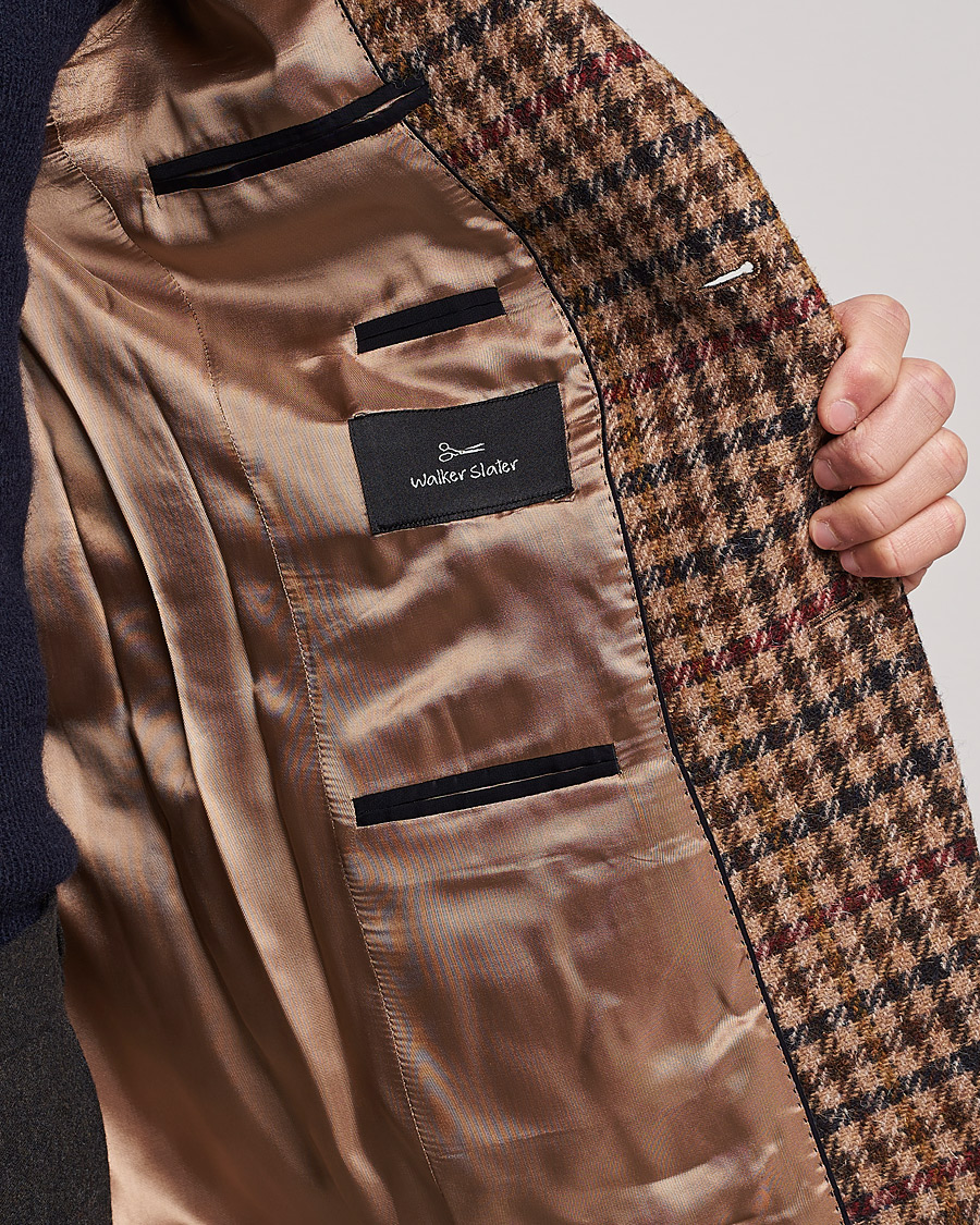 Mies | Pikkutakit | Walker Slater | Edward Harris Checked Tweed Blazer Beige