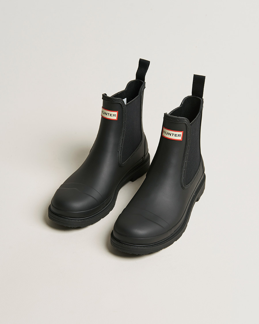 Mies | Kalossit & Kumisaappaat | Hunter Boots | Commando Chelsea Boot Black
