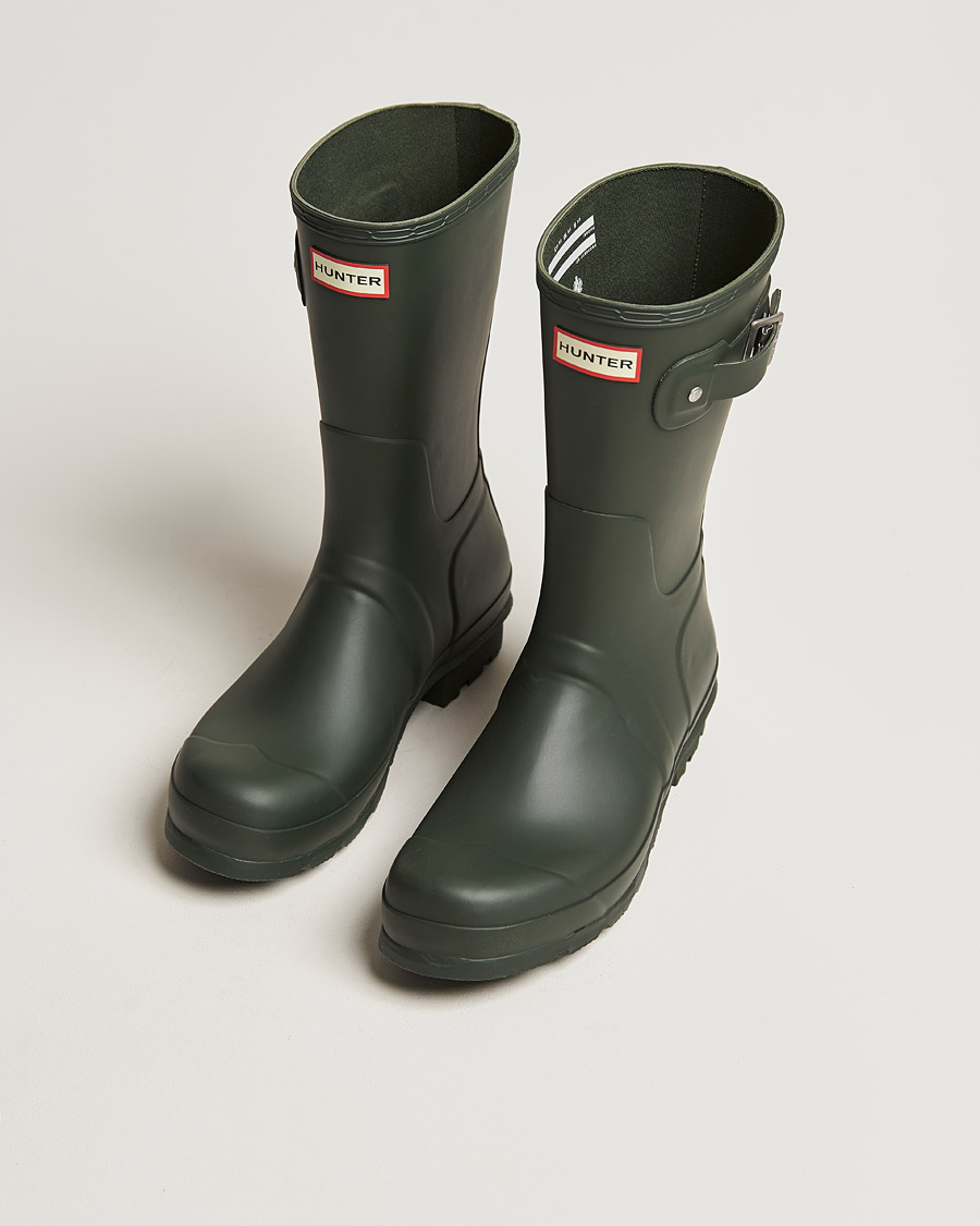 Mies | Kalossit & Kumisaappaat | Hunter Boots | Original Short Boot Dark Olive