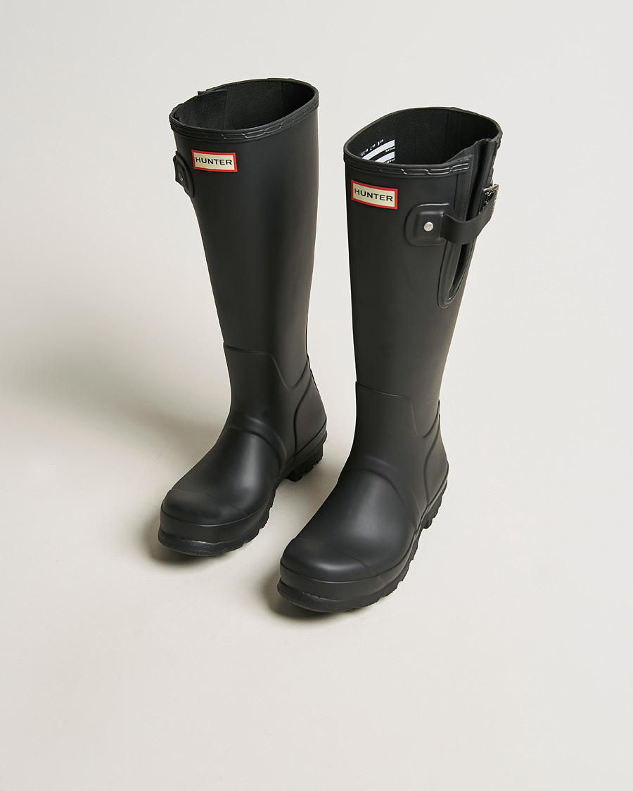 Mies |  | Hunter Boots | Original Tall Side Adjustable Boot Black