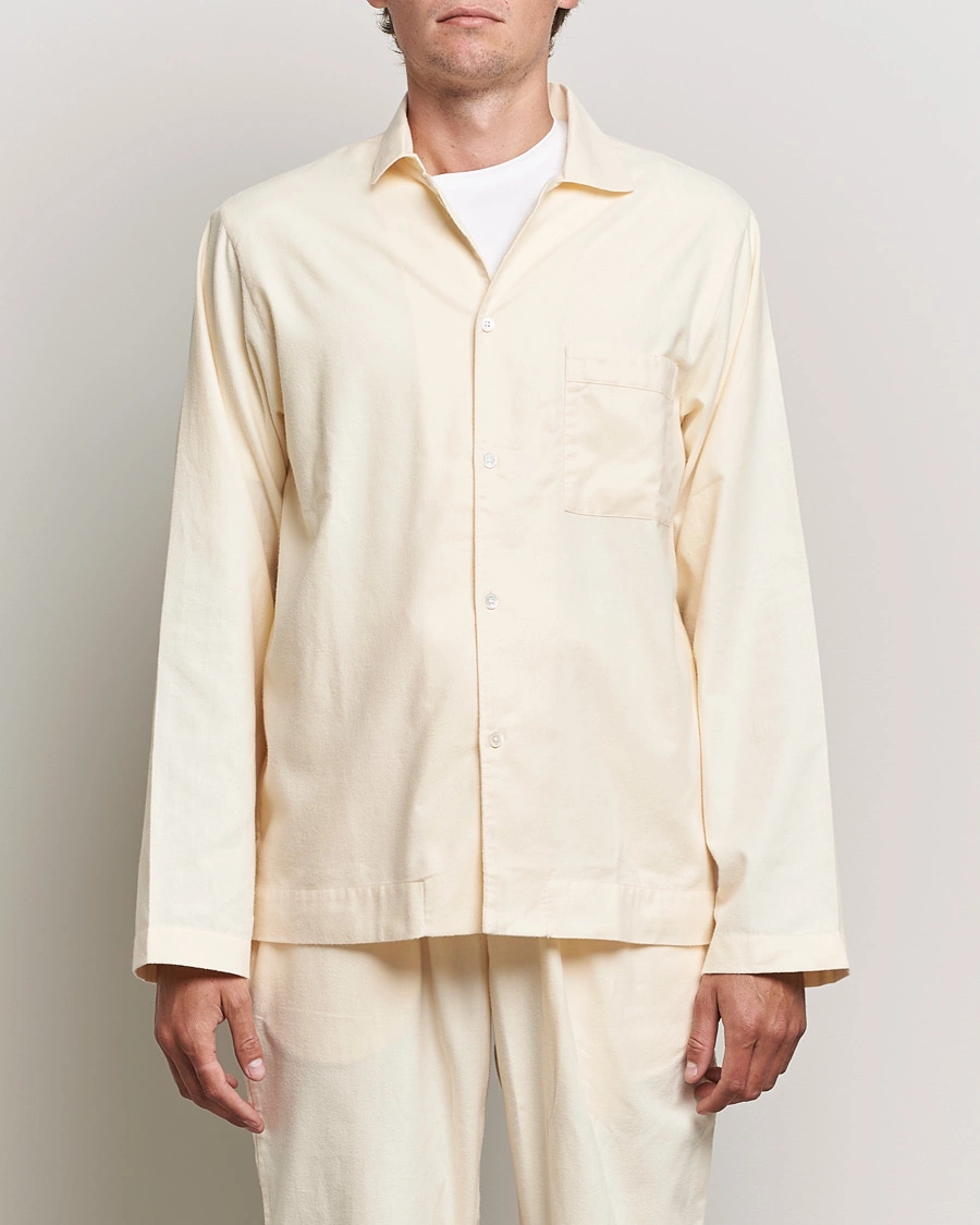 Mies | Yöpuvut ja kylpytakit | Tekla | Flannel Pyjama Shirt Moondust