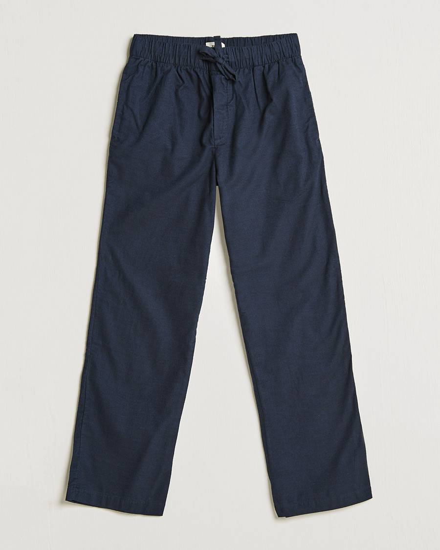 Miehet |  | Tekla | Flannel Pyjama Pants Midnight Blue