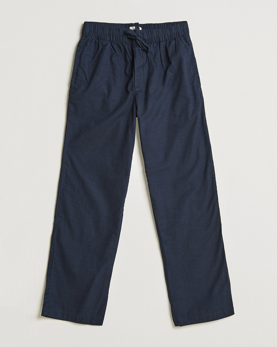 Mies | Yöpuvut ja kylpytakit | Tekla | Flannel Pyjama Pants Midnight Blue