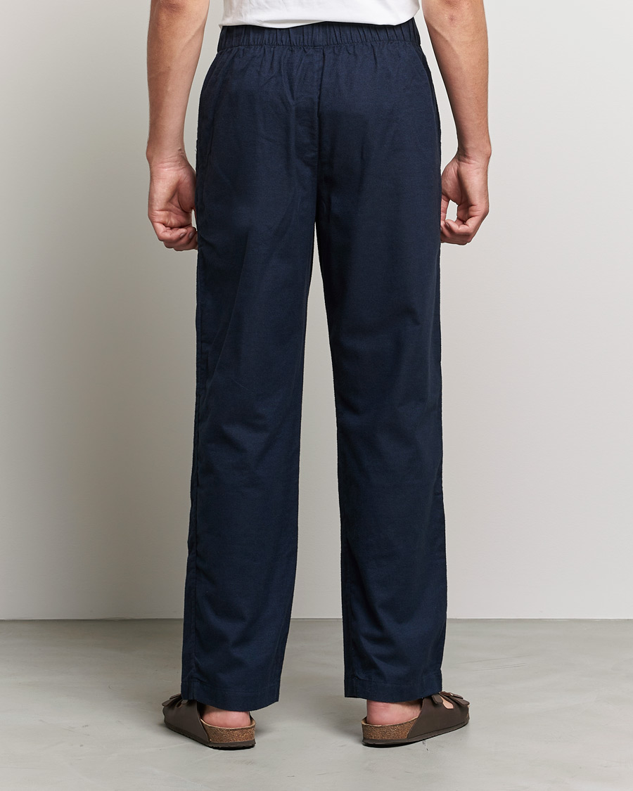 Mies | Yöpuvut ja kylpytakit | Tekla | Flannel Pyjama Pants Midnight Blue