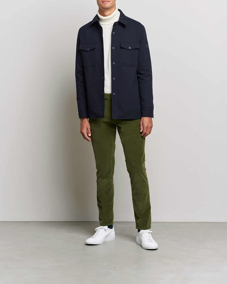 Mies | Viisitaskuhousut | Jacob Cohën | Bard 5-Pocket Corduroy Trousers Green