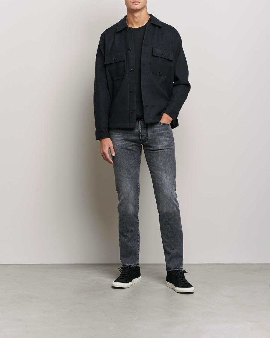 Mies | Farkut | Jacob Cohën | Bard Limited Edition Slim Fit Jeans Grey/Black