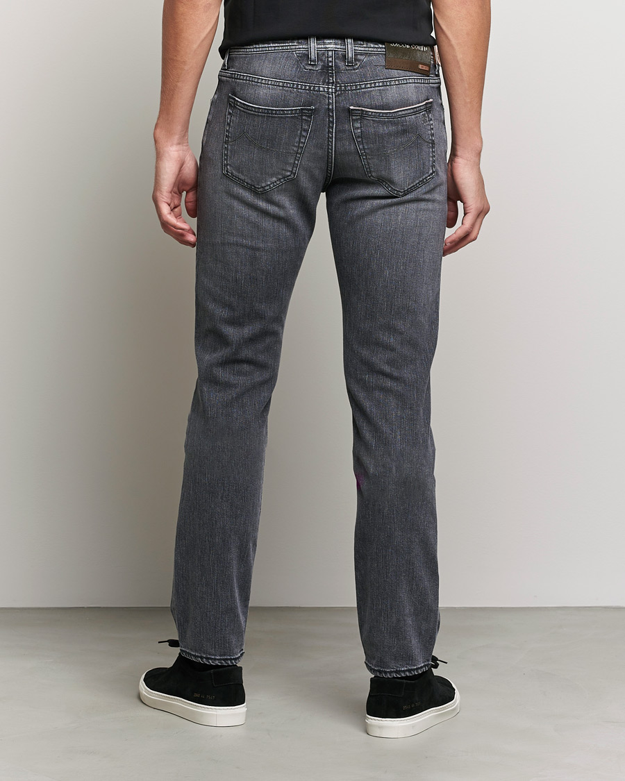 Mies | Farkut | Jacob Cohën | Bard Limited Edition Slim Fit Jeans Grey/Black
