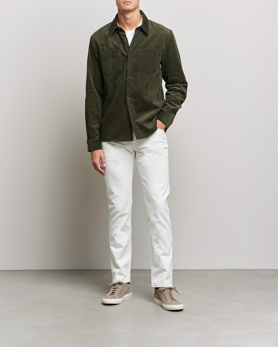 Mies | Farkut | Jacob Cohën | Nick Bio Cotton Slim Fit Jeans Off White