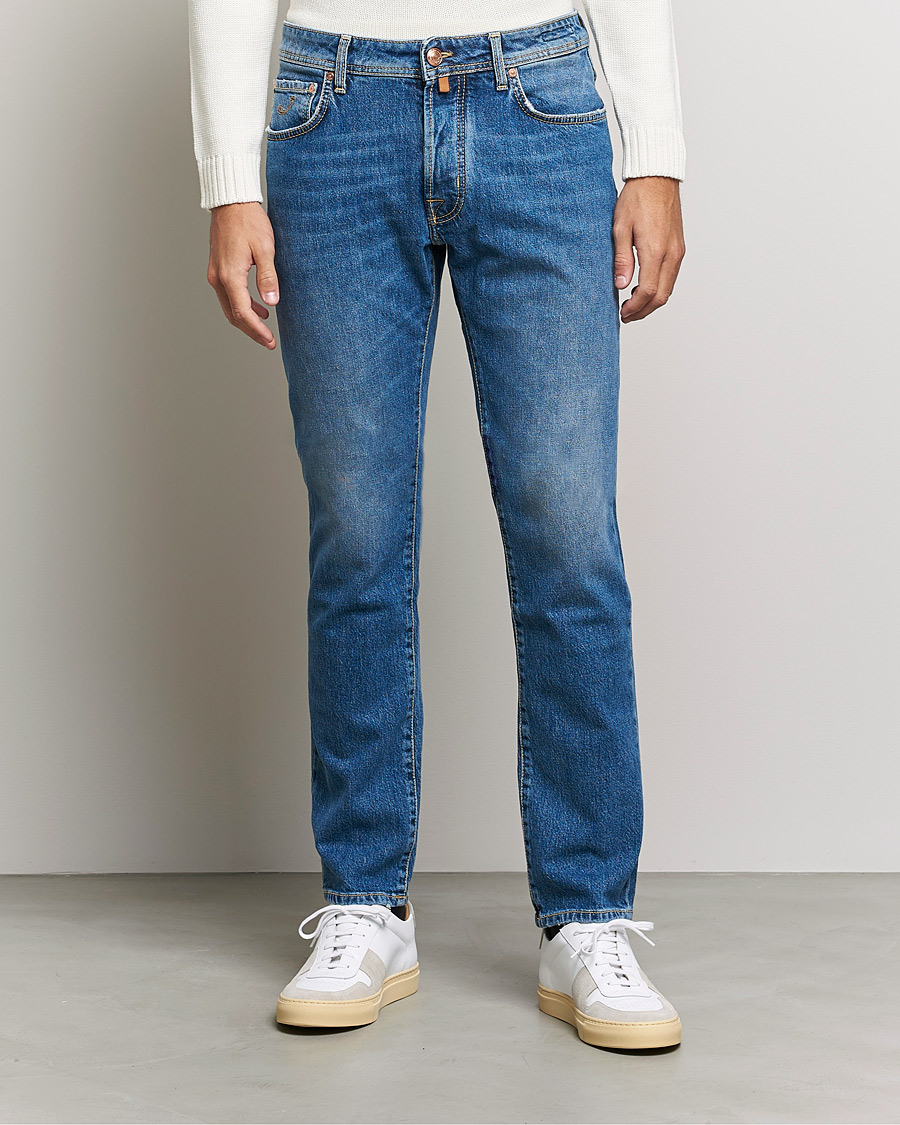 Mies | Farkut | Jacob Cohën | Bard Slim Fit Jeans Vintage Wash