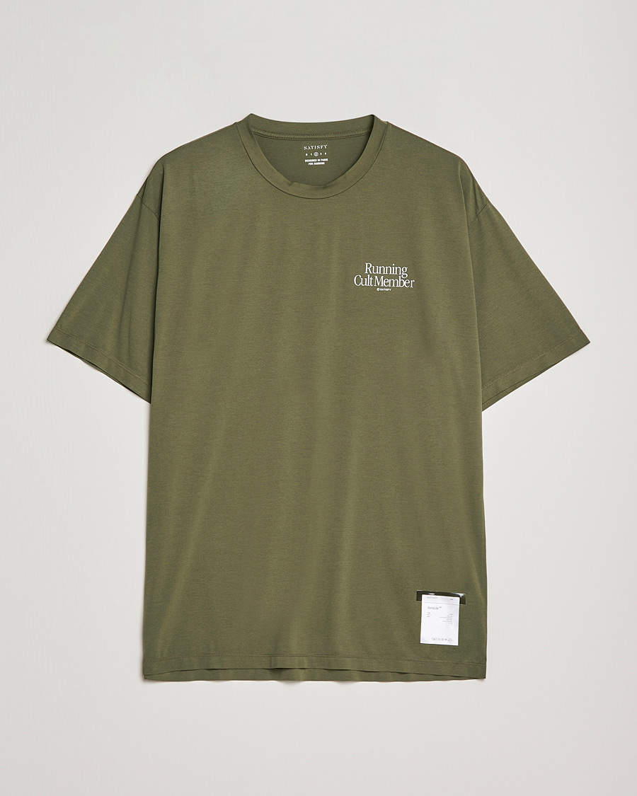 Mies | T-paidat | Satisfy | AuraLite T-Shirt Olive
