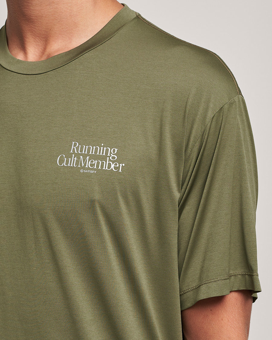 Mies | T-paidat | Satisfy | AuraLite T-Shirt Olive