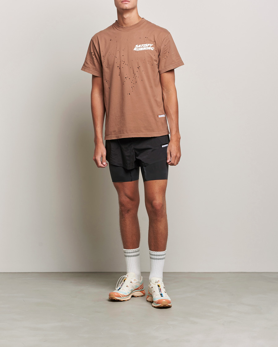 Mies | T-paidat | Satisfy | MothTech Distressed T-Shirt Thrush