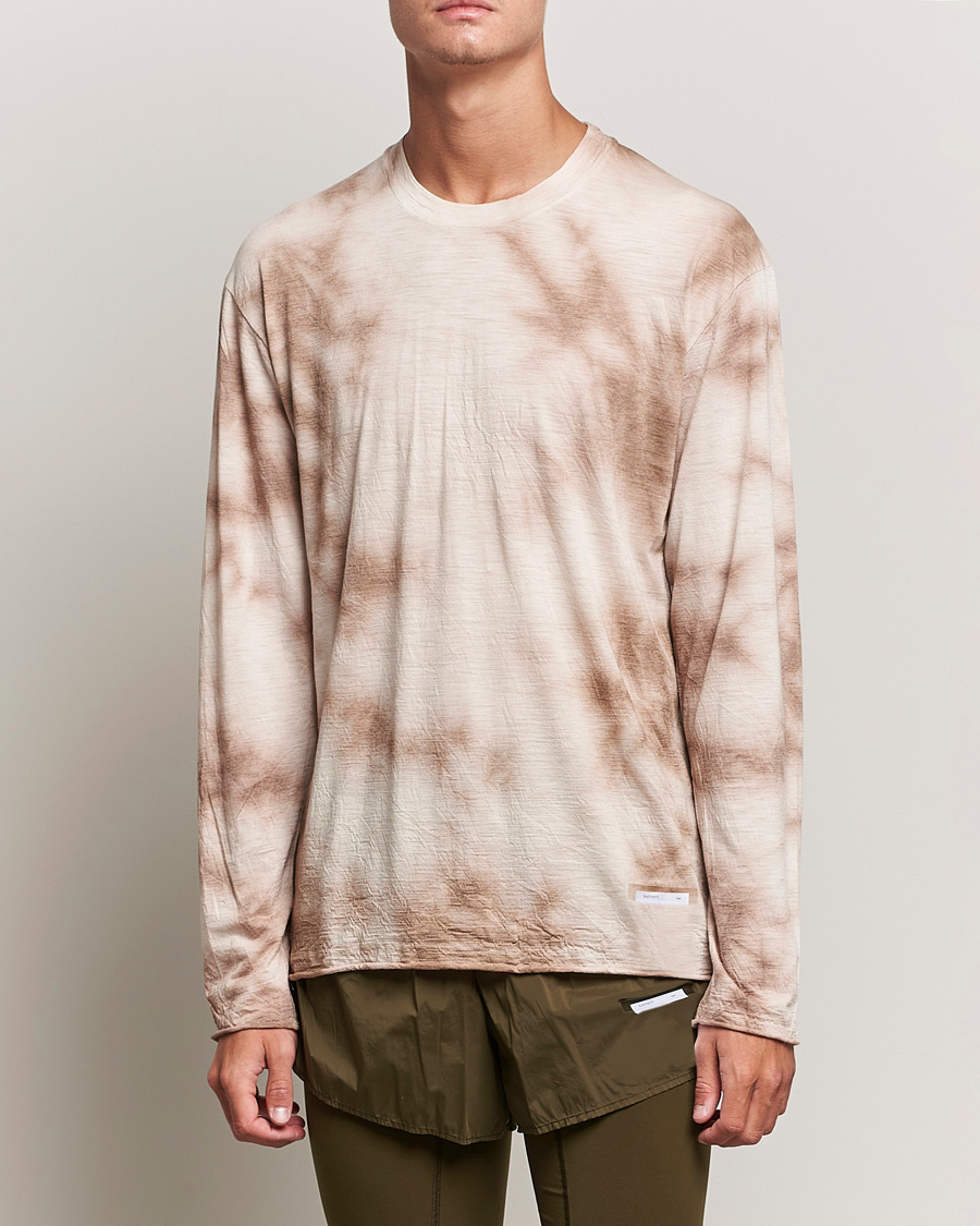 Mies | T-paidat | Satisfy | CloudMerino Long Sleeve T-Shirt Thrush Batik