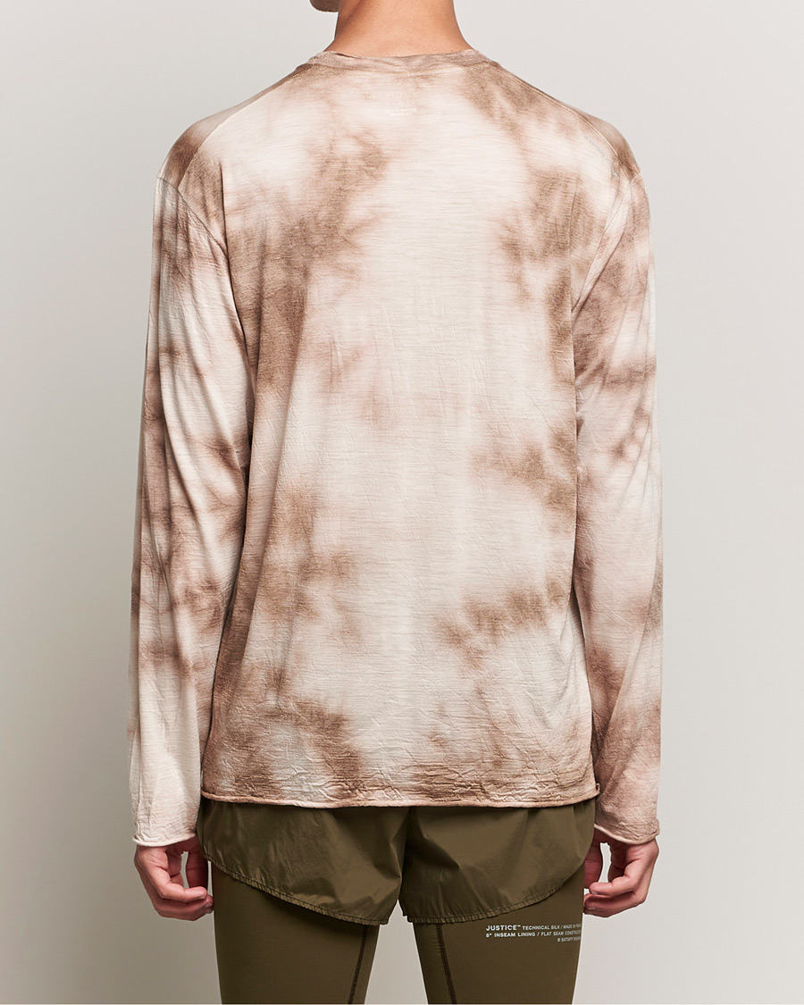 Mies | T-paidat | Satisfy | CloudMerino Long Sleeve T-Shirt Thrush Batik