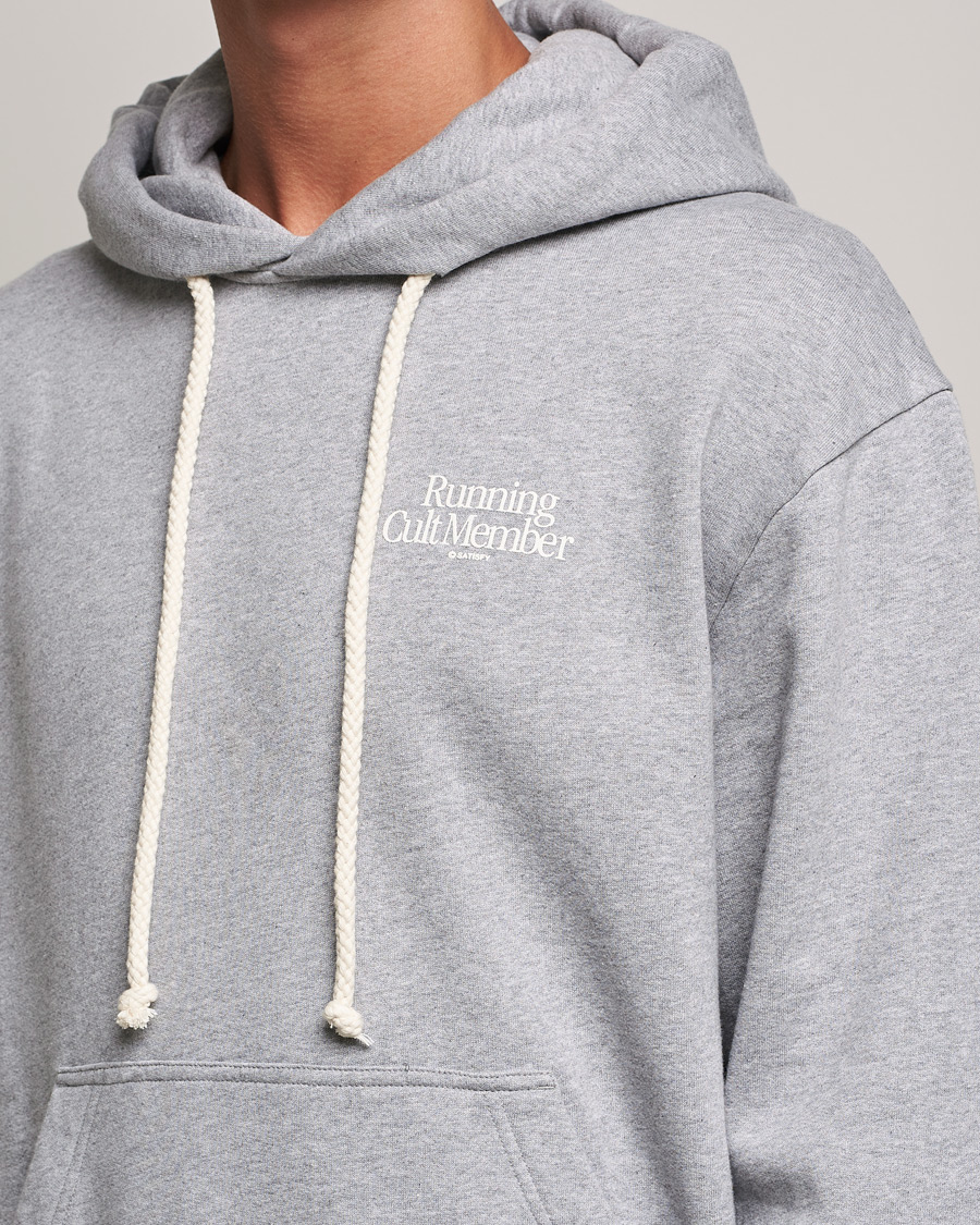 Mies | Puserot | Satisfy | Organic Cotton Hoodie Heather Grey