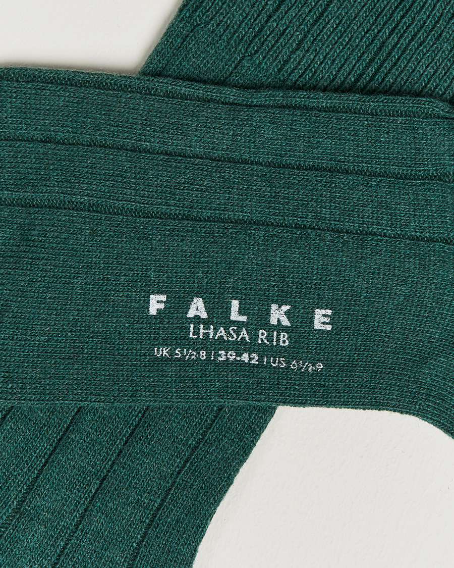 Mies | Alusvaatteet | Falke | Lhasa Cashmere Hunter Green