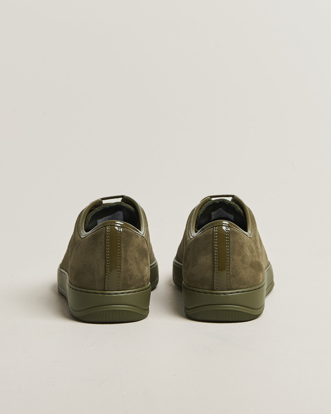 Mies | Tennarit | Lanvin | Patent Cap Toe Sneaker Khaki