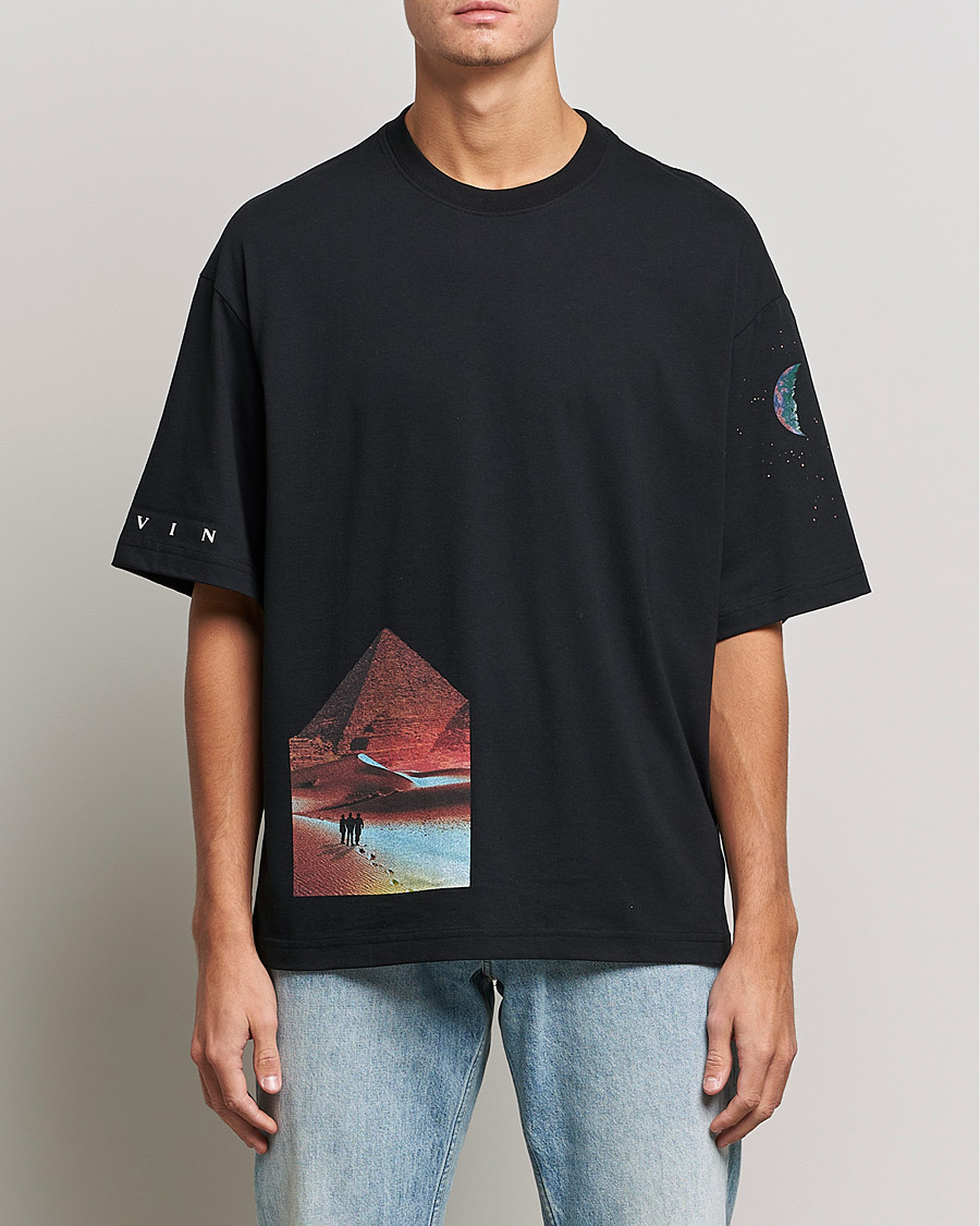 Mies | T-paidat | Lanvin | Sci-Fi Printed T-Shirt Black