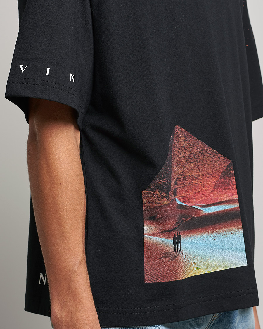 Mies | T-paidat | Lanvin | Sci-Fi Printed T-Shirt Black