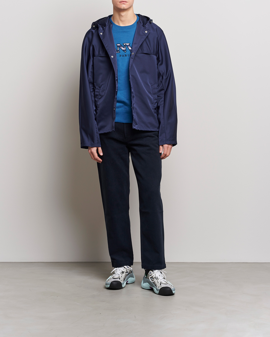 Mies | Takit | Lanvin | Packable Windbreaker Ink Blue