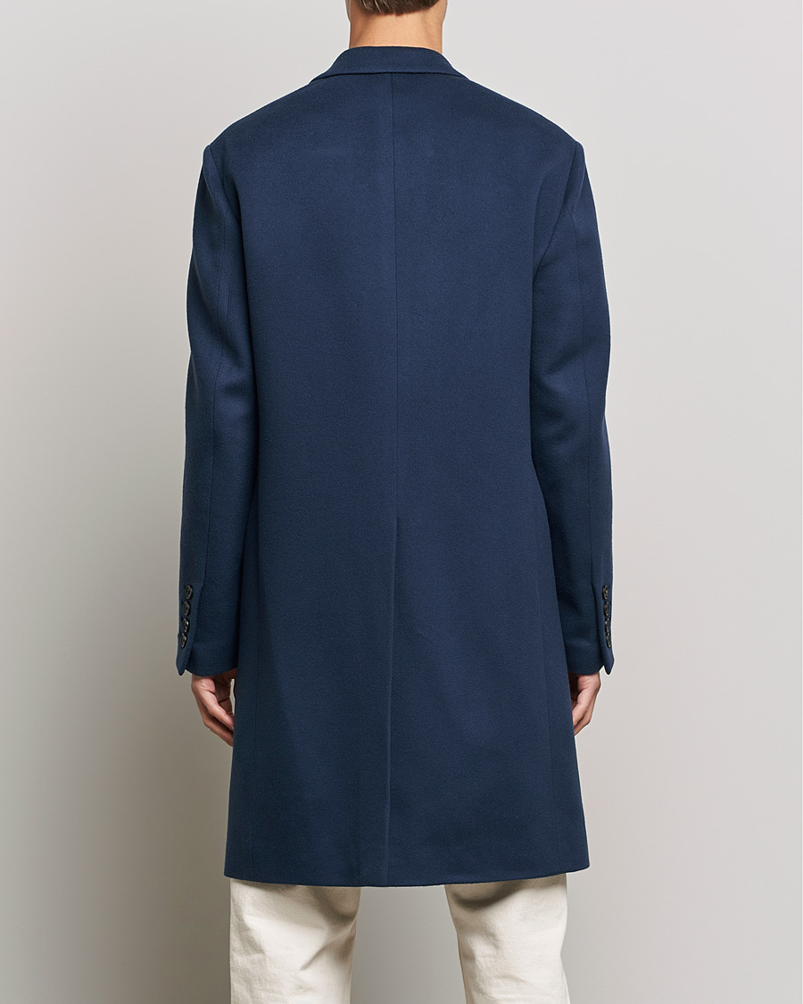 Mies | Takit | Lanvin | Classic Wool Coat Midnight Blue