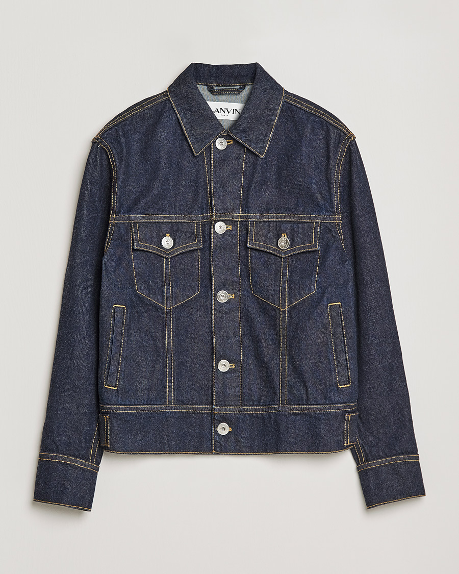 Mies | Takit | Lanvin | Denim Jacket Navy Blue