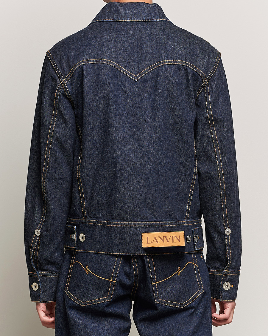 Mies | Takit | Lanvin | Denim Jacket Navy Blue