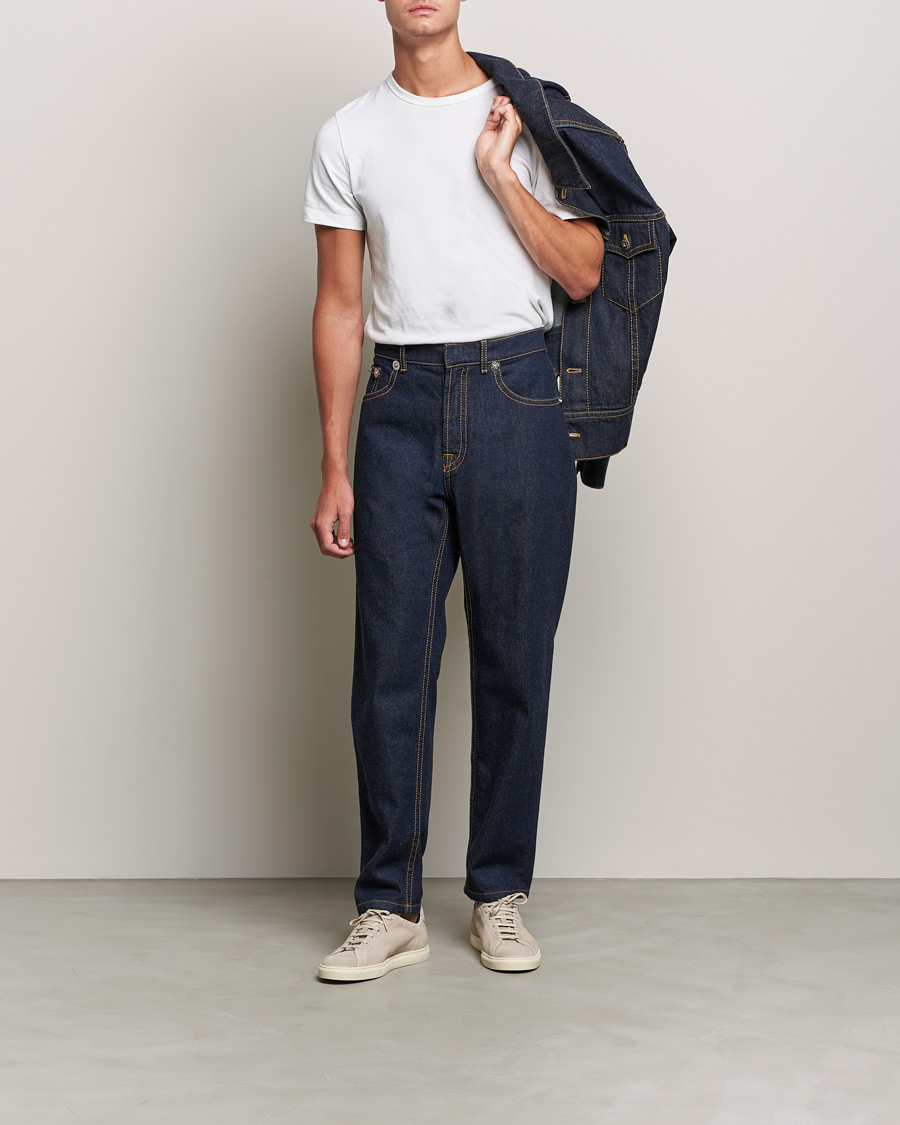 Mies | Straight leg | Lanvin | Tapered Jeans Navy Blue