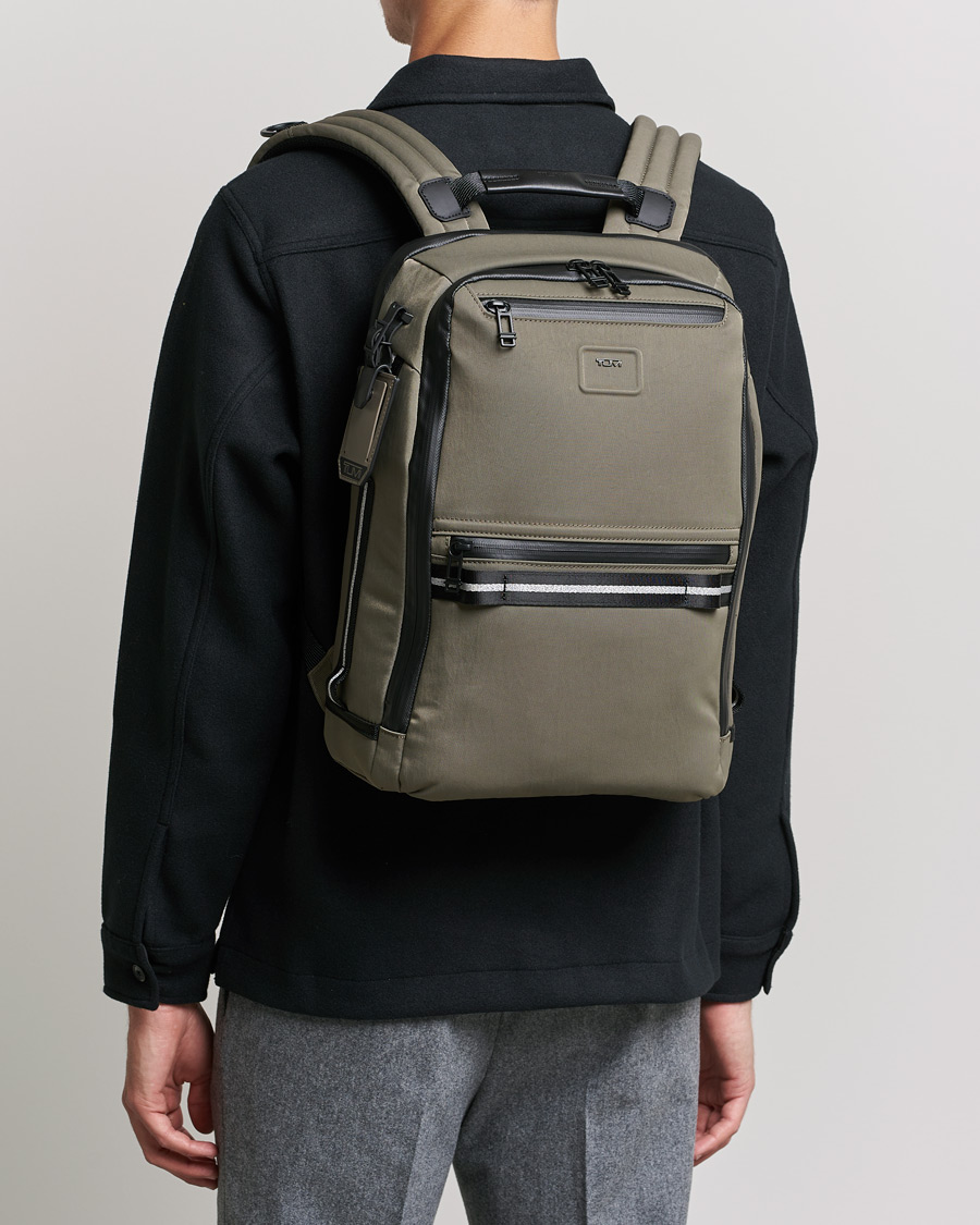 Mies | TUMI Alpha Bravo Dynamic Backpack Sand | TUMI | Alpha Bravo Dynamic Backpack Sand