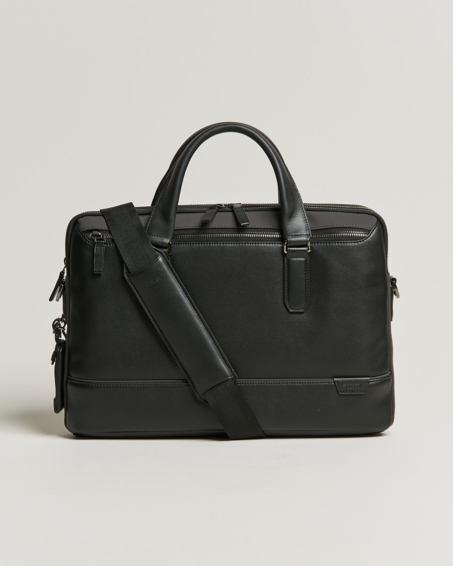 Mies | TUMI Harrison Sycamore Slim Brief Black/Iron | TUMI | Harrison Sycamore Slim Brief Black/Iron