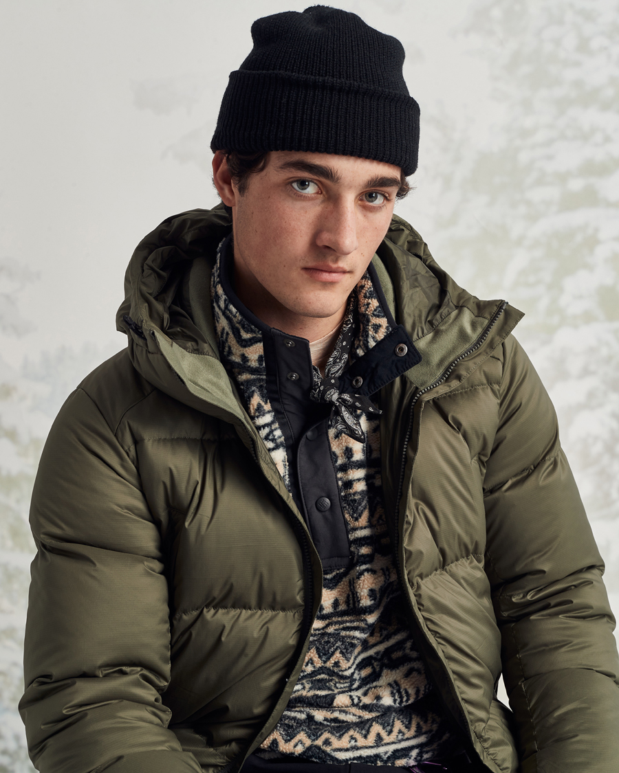 Mies | Takit | Snow Peak | Recycled Light Down Jacket Olive