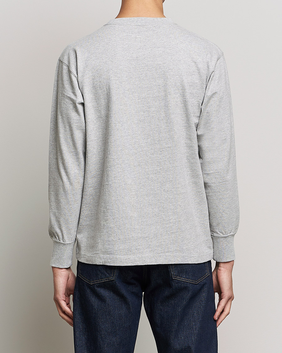 Mies | T-paidat | Snow Peak | Recycled Cotton Heavy L/S T shirt Medium Grey