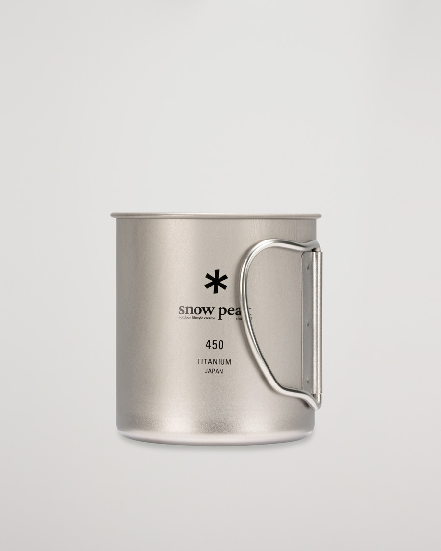 Mies | Outdoor living | Snow Peak | Single Wall Mug 450 Titanium