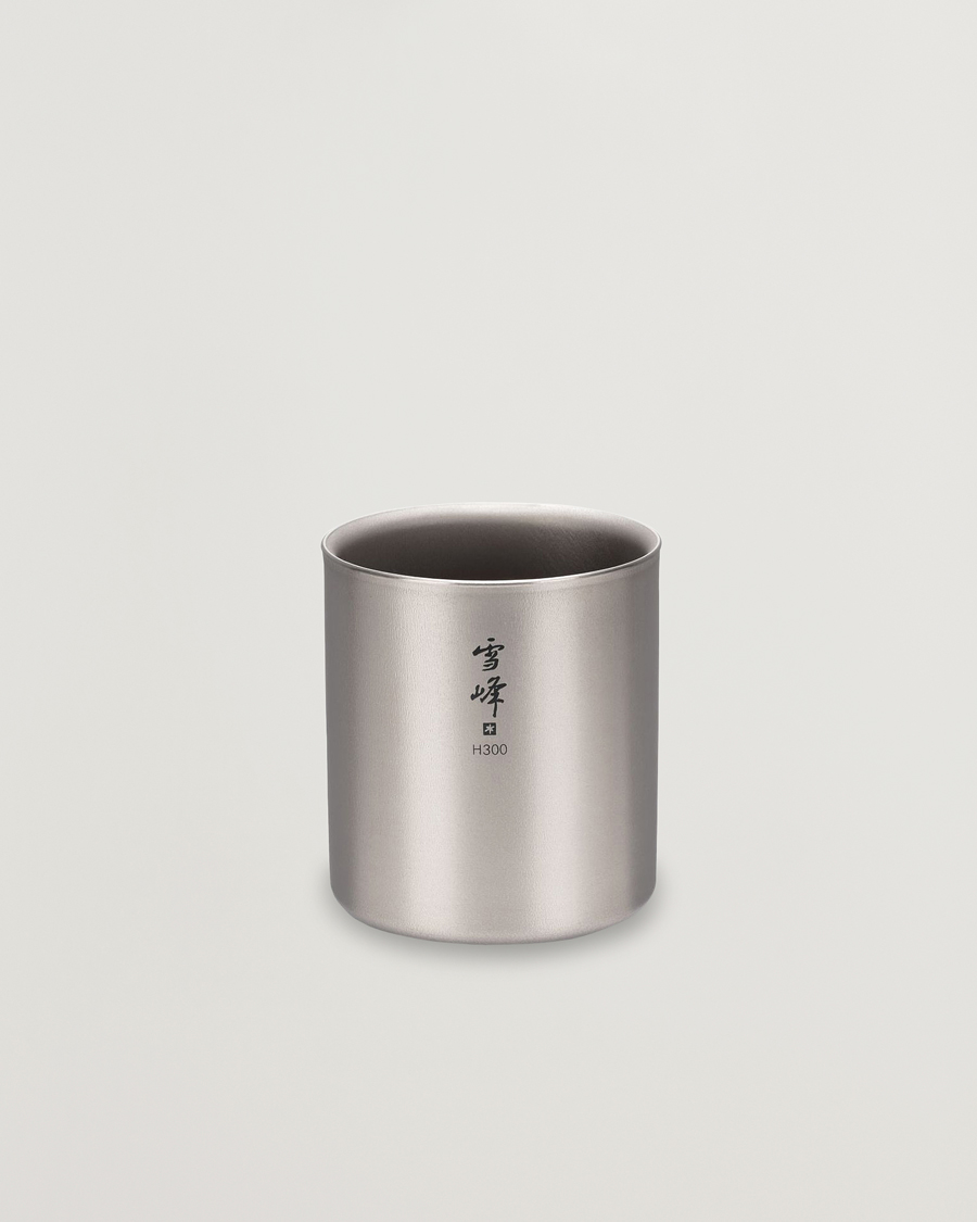 Mies | Outdoor living | Snow Peak | Double Wall Stacking Mug 300 Titanium