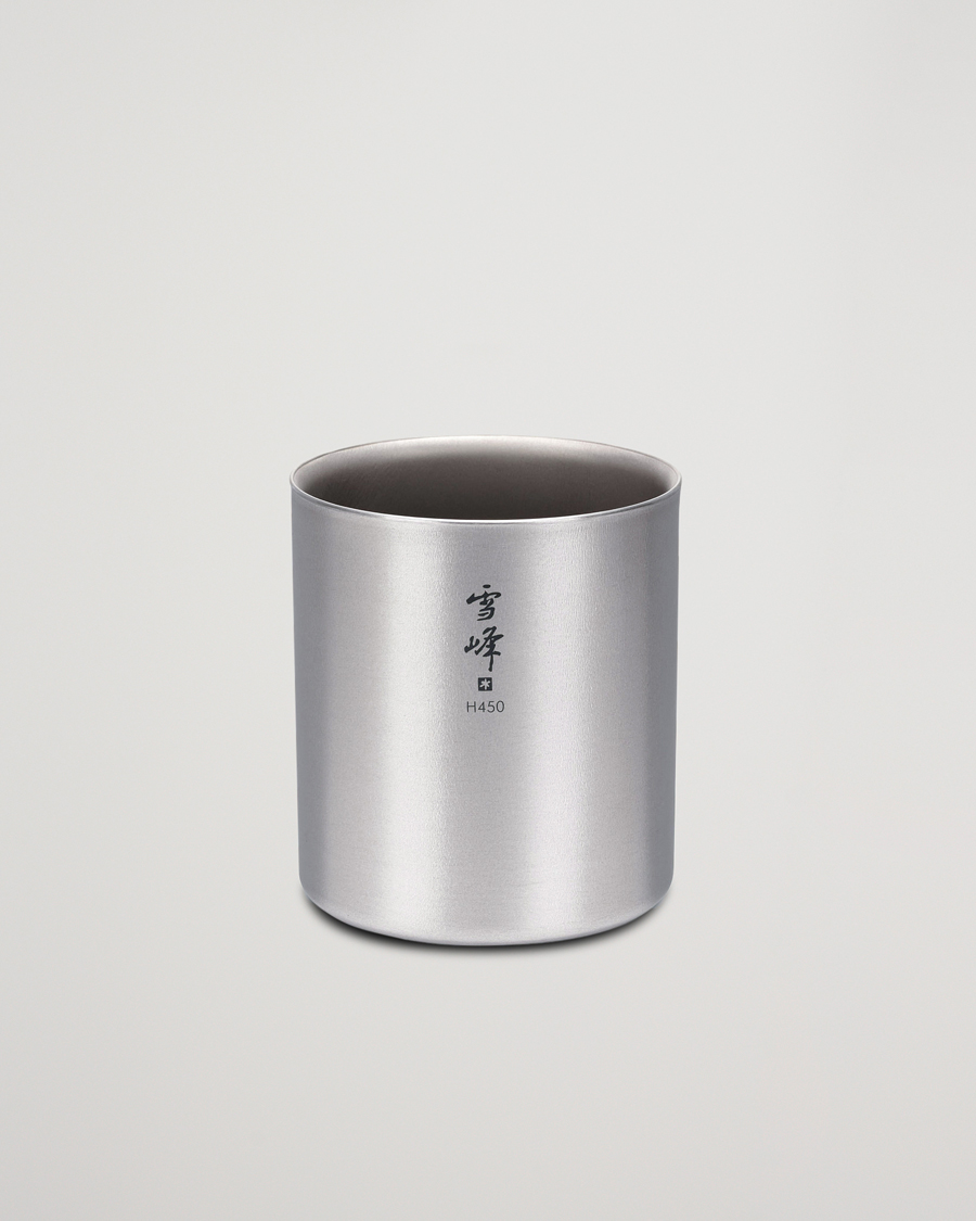 Mies | Outdoor living | Snow Peak | Double Wall Stacking Mug 450 Titanium