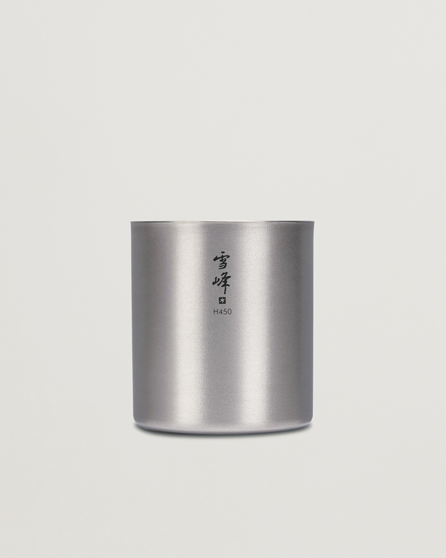 Mies | Outdoor living | Snow Peak | Double Wall Stacking Mug 450 Titanium
