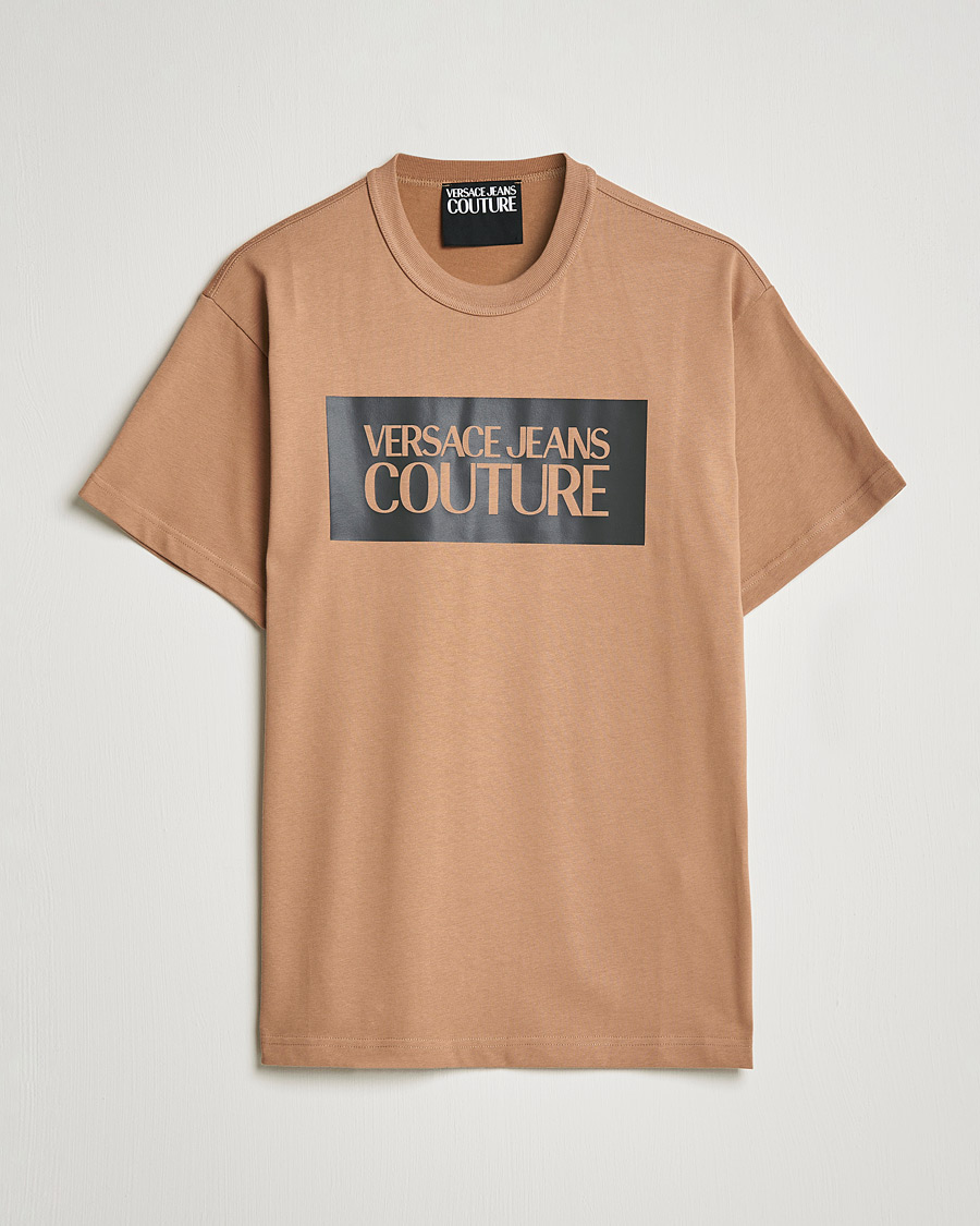 Miehet |  | Versace Jeans Couture | Reflective Logo T-Shirt Sand