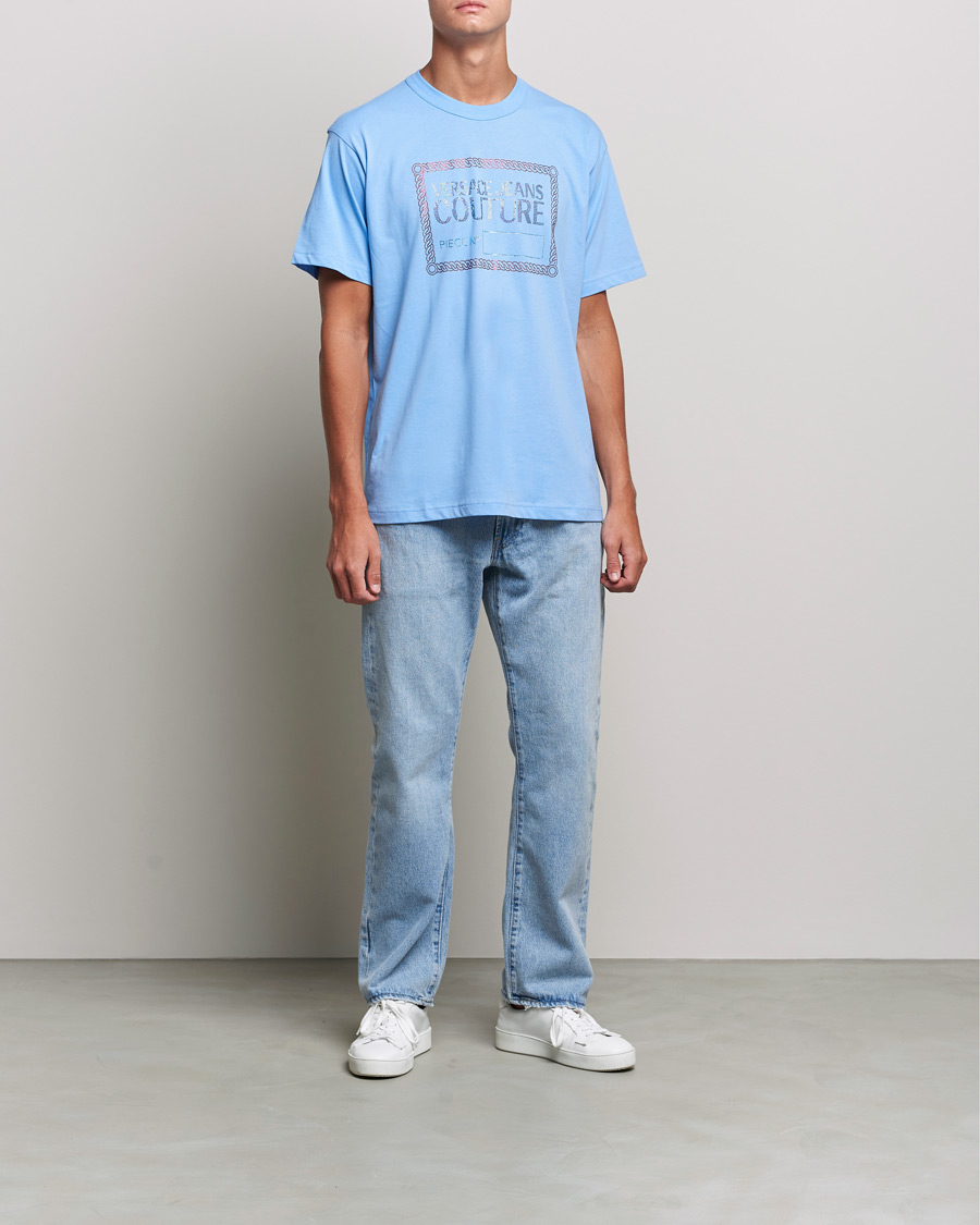 Mies | T-paidat | Versace Jeans Couture | Piece Nr T-Shirt Sky Blue