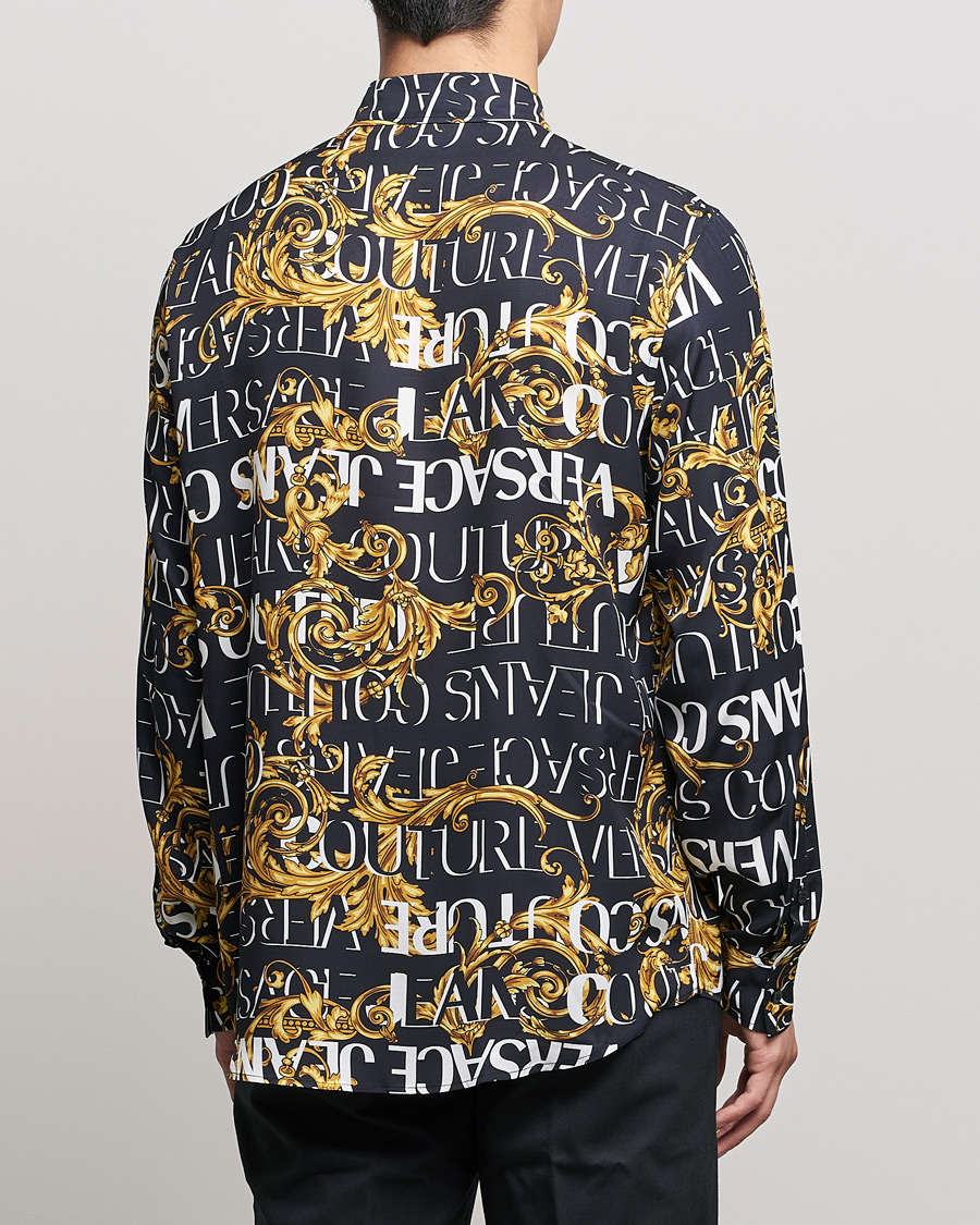 Mies | Kauluspaidat | Versace Jeans Couture | Logo Baroque Shirt Black